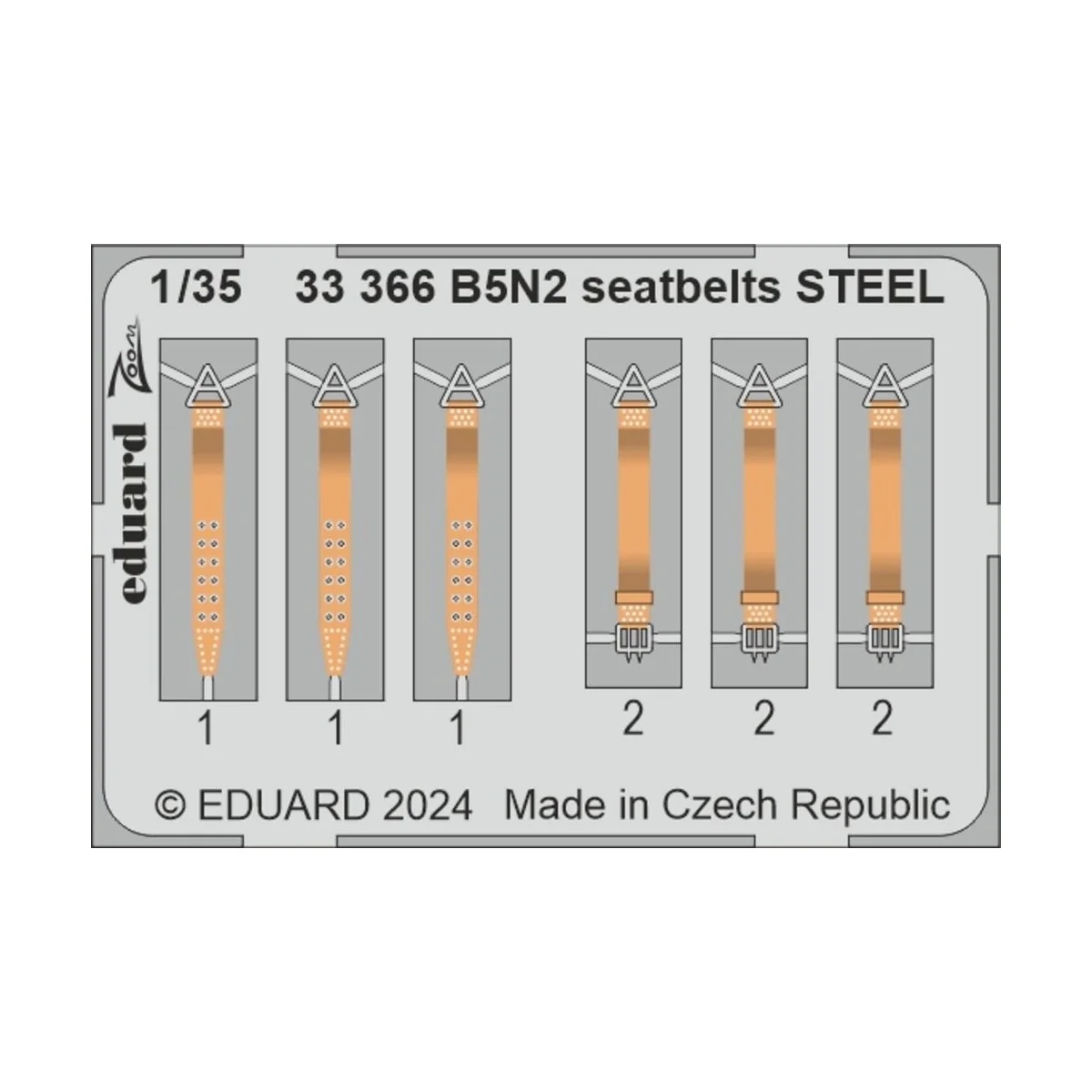 B5N2, 1/35 - Eduard Accessories BIG33163
