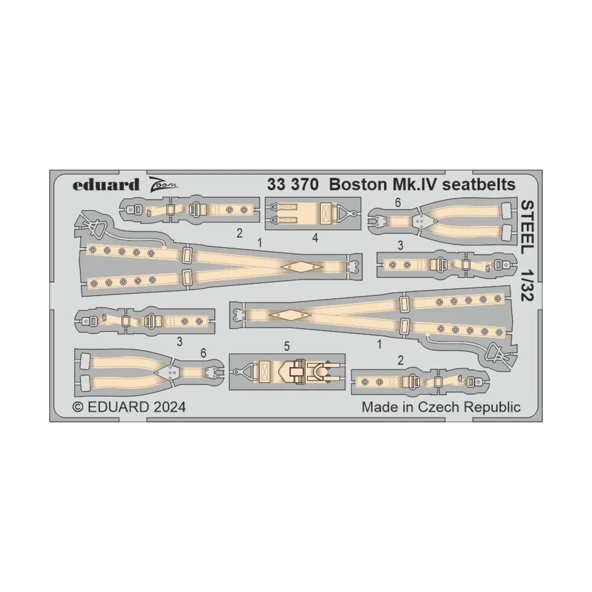 Boston Mk.IV, 1/32 - Eduard Accessories BIG33162