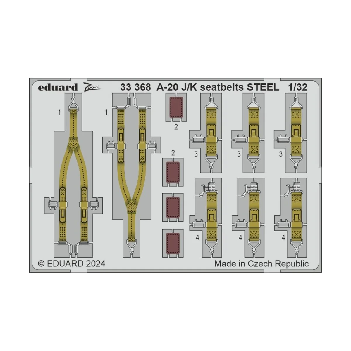 A-20J/K, 1/32 - Eduard Accessories BIG33161