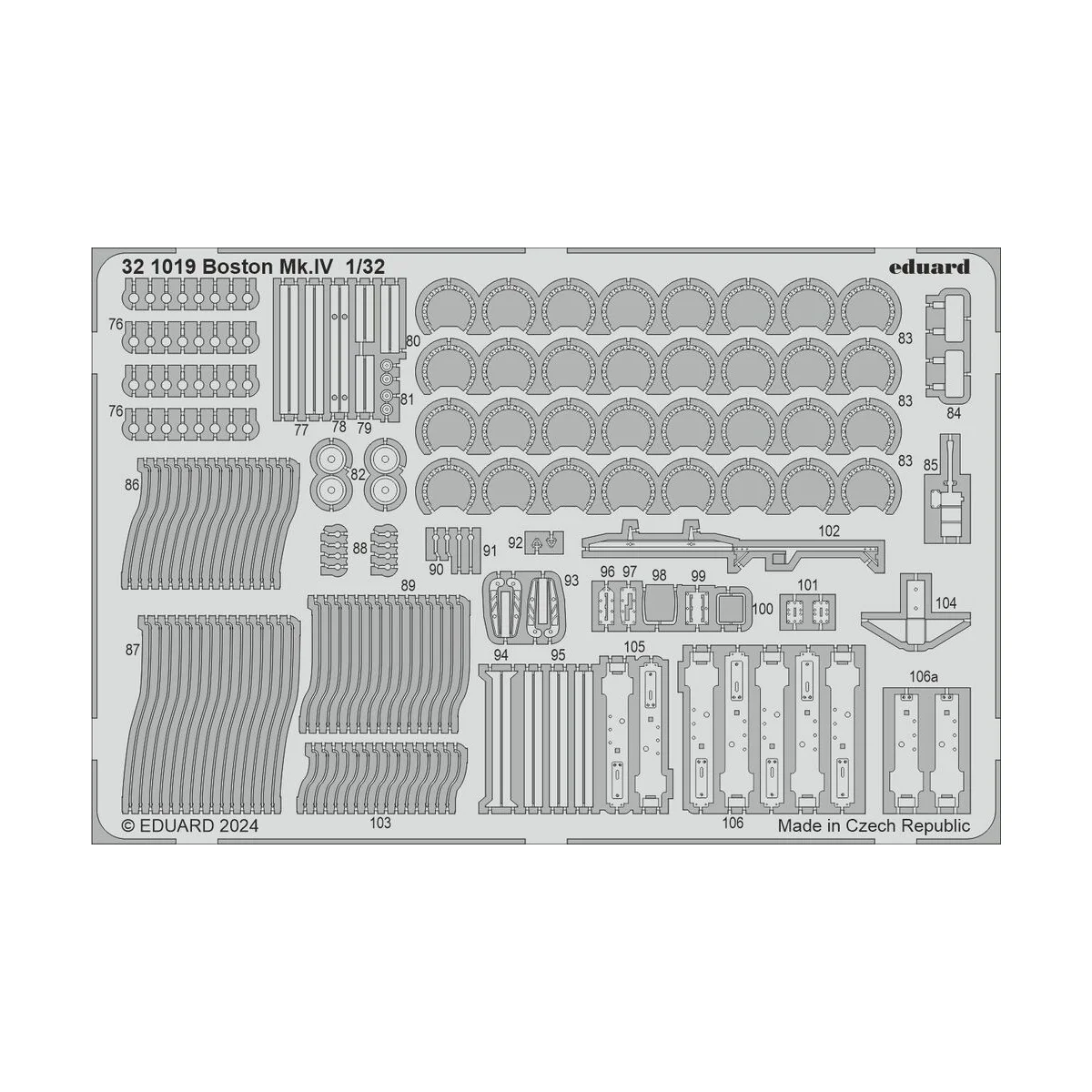 Boston Mk.IV, 1/32 - Eduard Accessories BIG33162