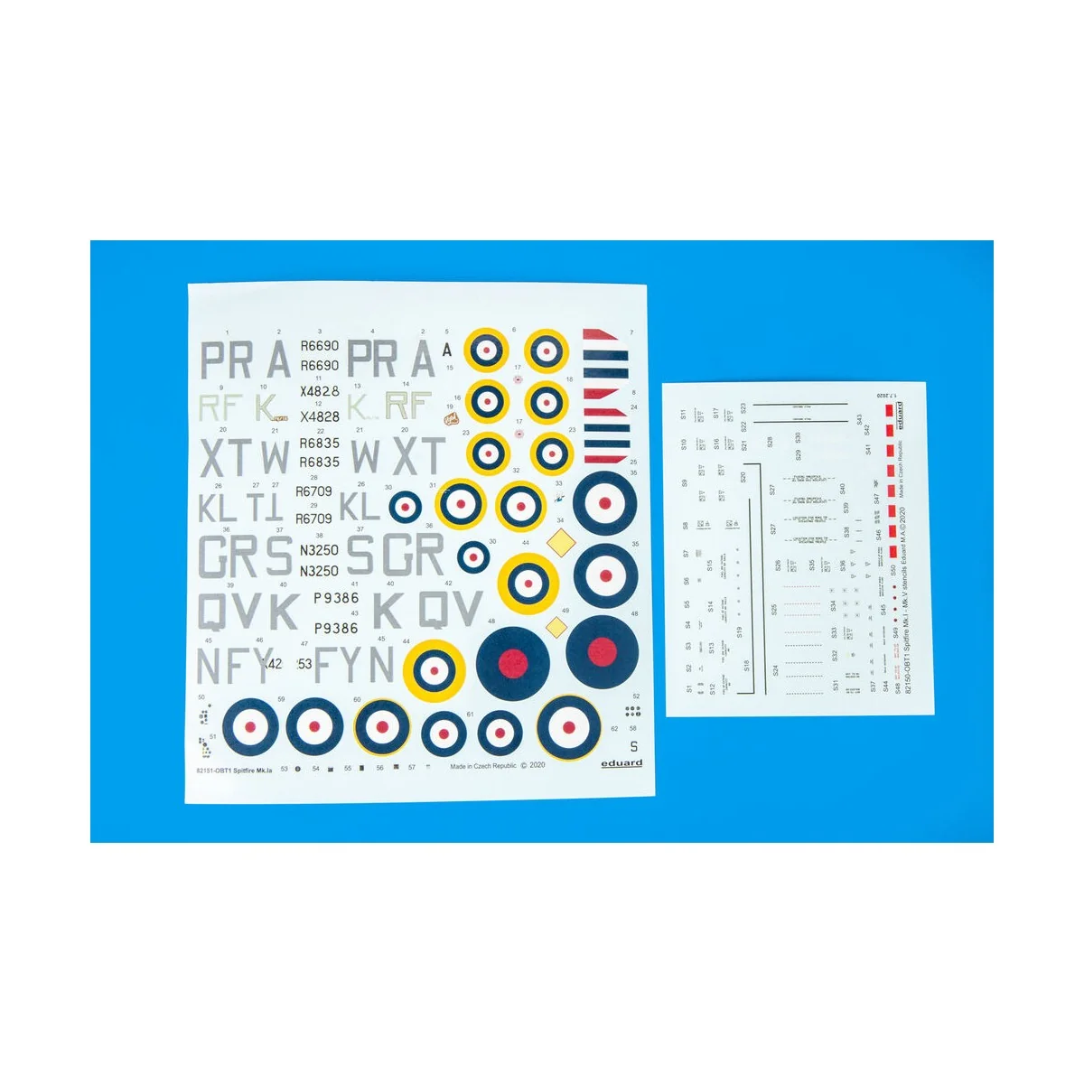 Spitfire Mk.Ia, 1/48 - Eduard Plastic Kits 82151