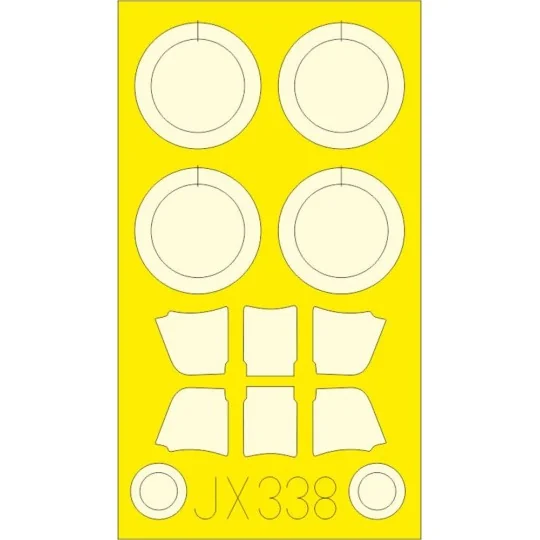 Hs 123A for ICM, 1/32 - Eduard Accessories BIG33170