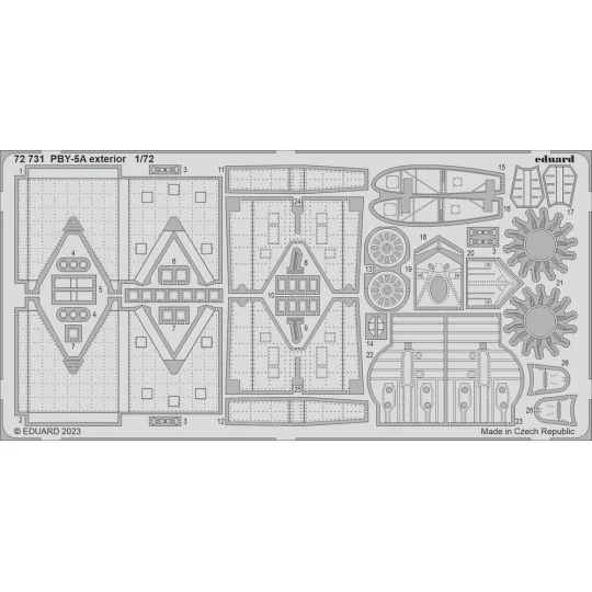 PBY-5A, 1/72 - Eduard Accessories BIG72176