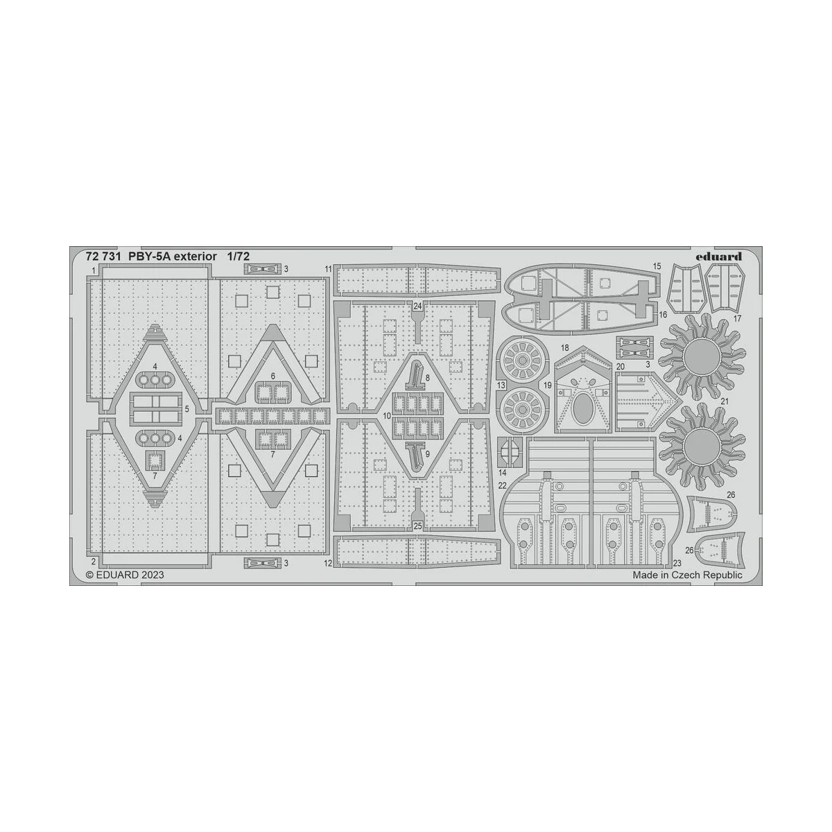PBY-5A, 1/72 - Eduard Accessories BIG72176
