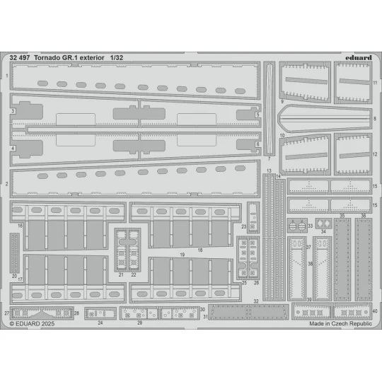 Tornado GR.1 for Revell, 1/32 - Eduard Accessories BIG33172
