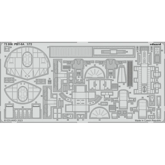 PBY-5A, 1/72 - Eduard Accessories BIG72176