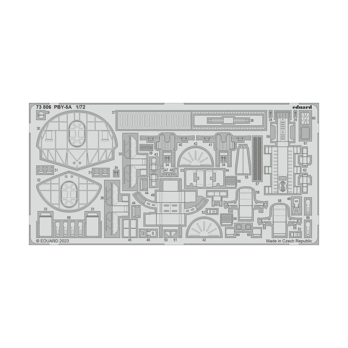 PBY-5A, 1/72 - Eduard Accessories BIG72176