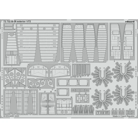 B-29, 1/72 - Eduard Accessories BIG72177