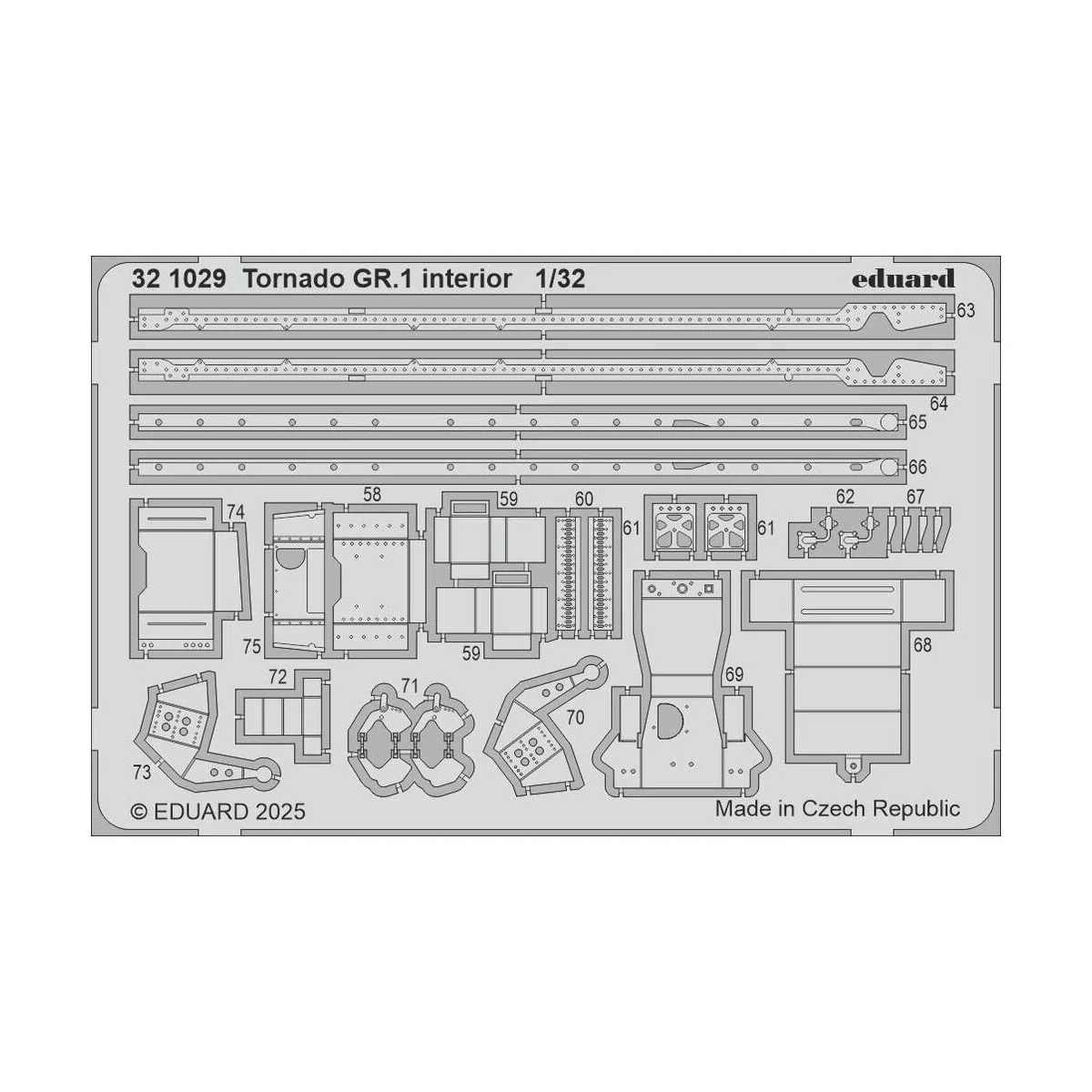 Tornado GR.1 for Revell, 1/32 - Eduard Accessories BIG33172