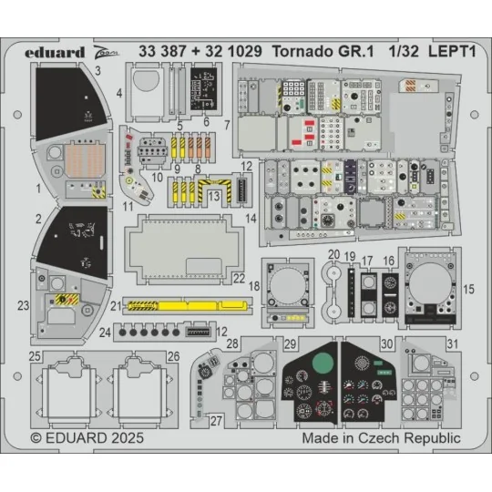 Tornado GR.1 for Revell, 1/32 - Eduard Accessories BIG33172