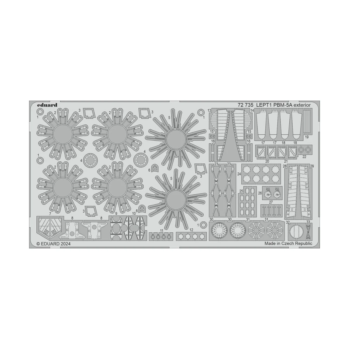 PBM-5A, 1/72 - Eduard Accessories BIG72180