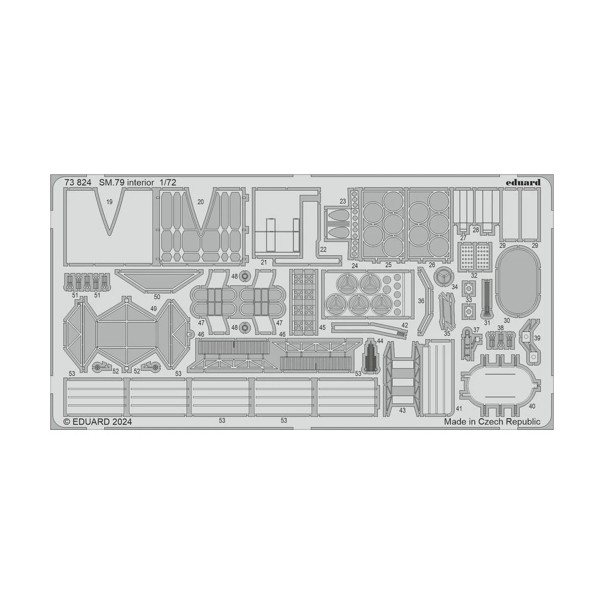 SM.79, 1/72 - Eduard Accessories BIG72181