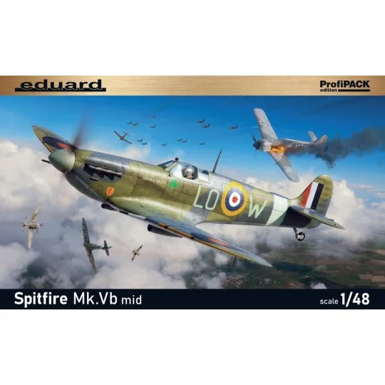 Spitfire Mk.Vb mid, 1/48 - Eduard Plastic Kits 82157