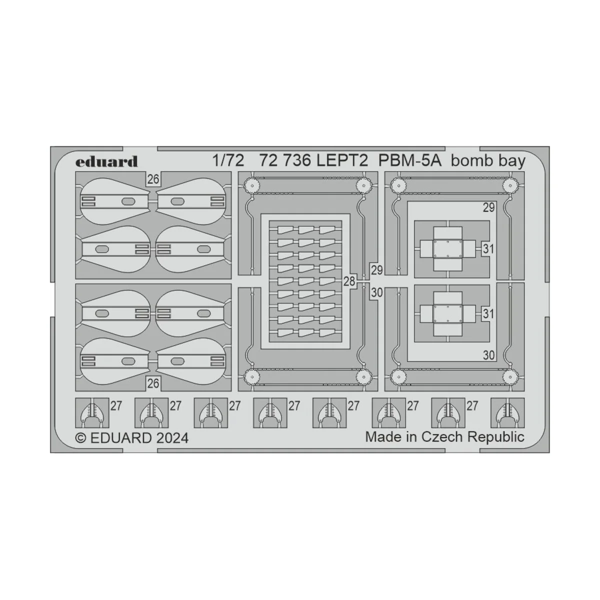 PBM-5A, 1/72 - Eduard Accessories BIG72180