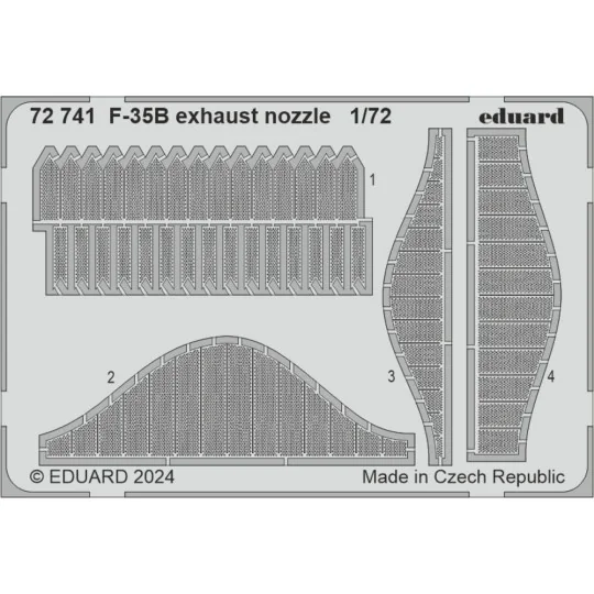 F-35B TAMIYA, 1/72 - Eduard Accessories BIG72184