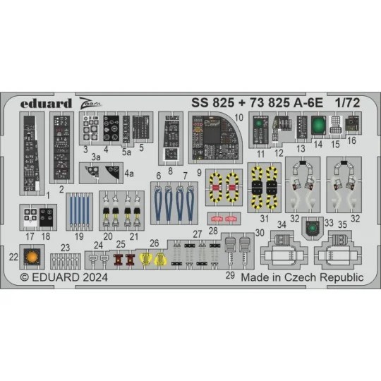 A-6E TRUMPETER, 1/72 - Eduard Accessories BIG72182