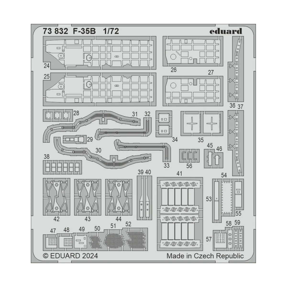 F-35B TAMIYA, 1/72 - Eduard Accessories BIG72184