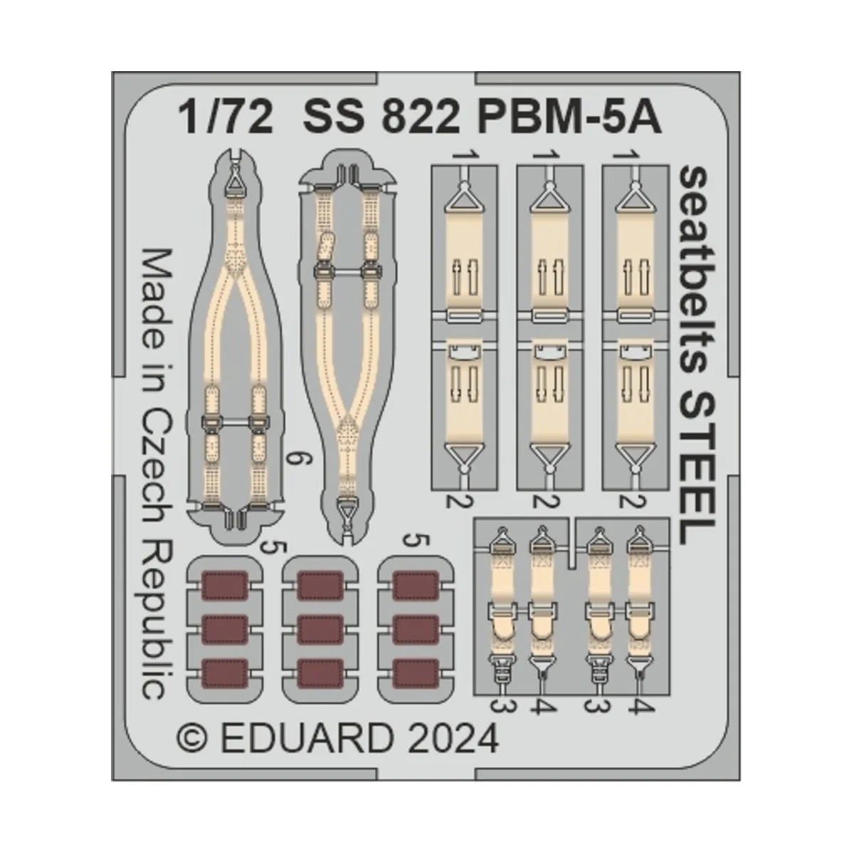 PBM-5A, 1/72 - Eduard Accessories BIG72180