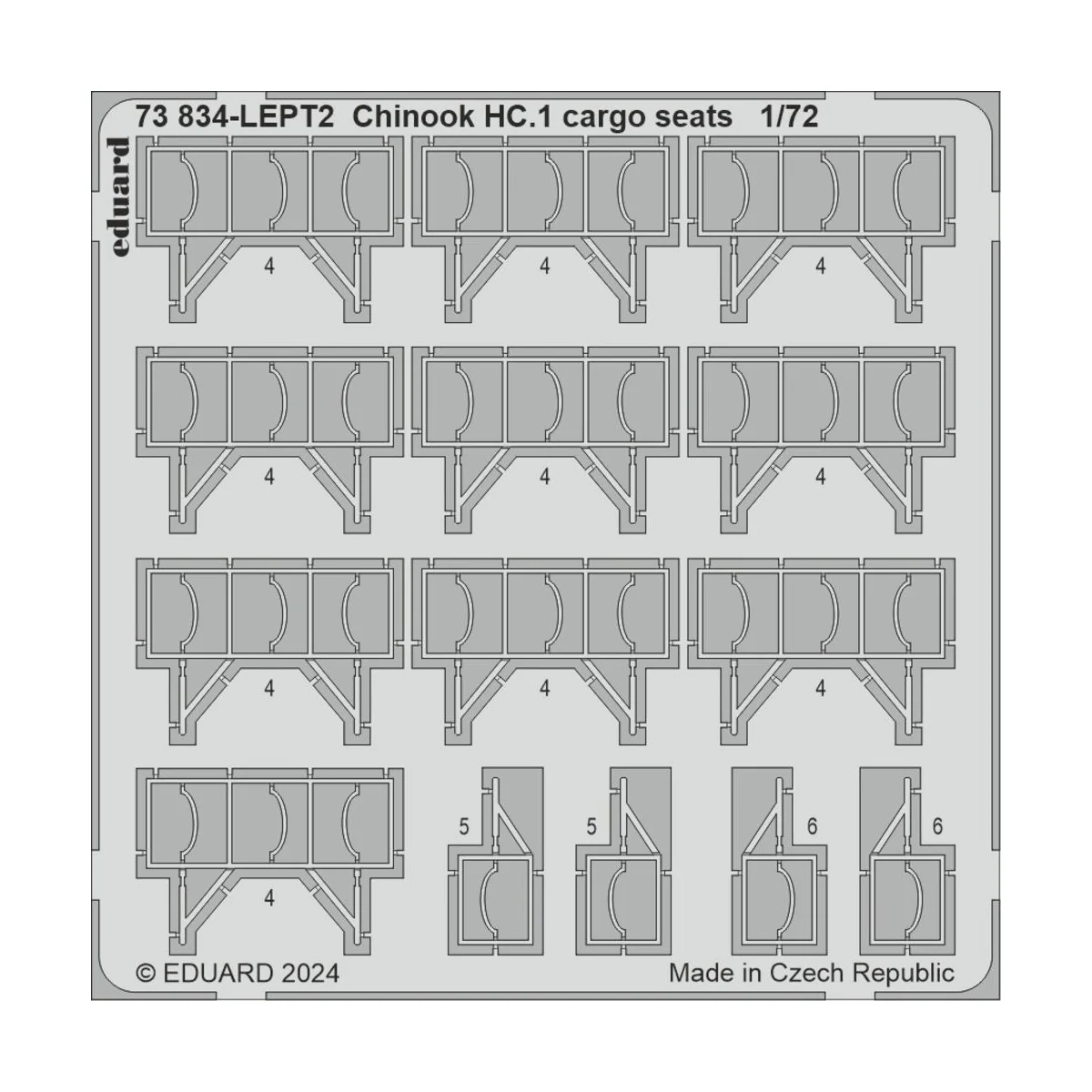 Chinook HC.1 AIRFIX, 1/72 - Eduard Accessories BIG72185