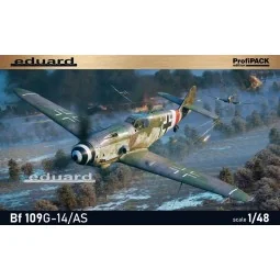 Bf 109G-14/AS Profipack, 1/48 - Eduard Plastic Kits 82162