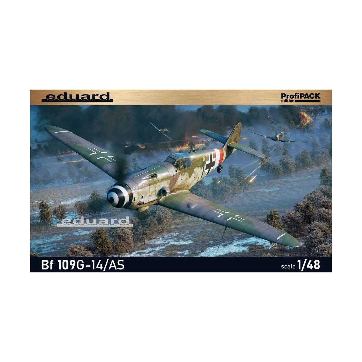 Bf 109G-14/AS Profipack - Eduard Plastic Kits 82162