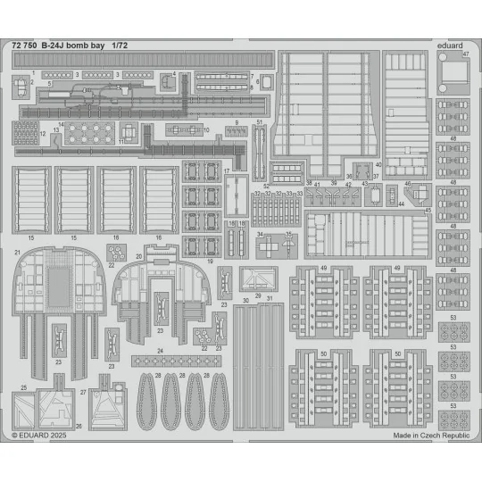 B-24J for Hasegawa, 1/72 - Eduard Accessories BIG72187