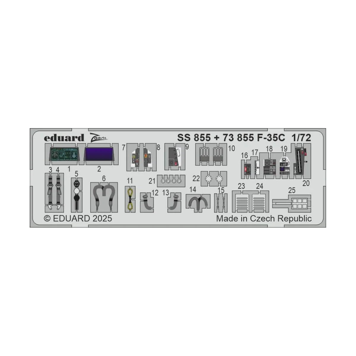 F-35C for Tamiya, 1/72 - Eduard Accessories BIG72188