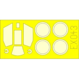 Hs 129B for HASEGAWA/HOBBY 2000, 1/48 - Eduard Accessories BIG49322 2