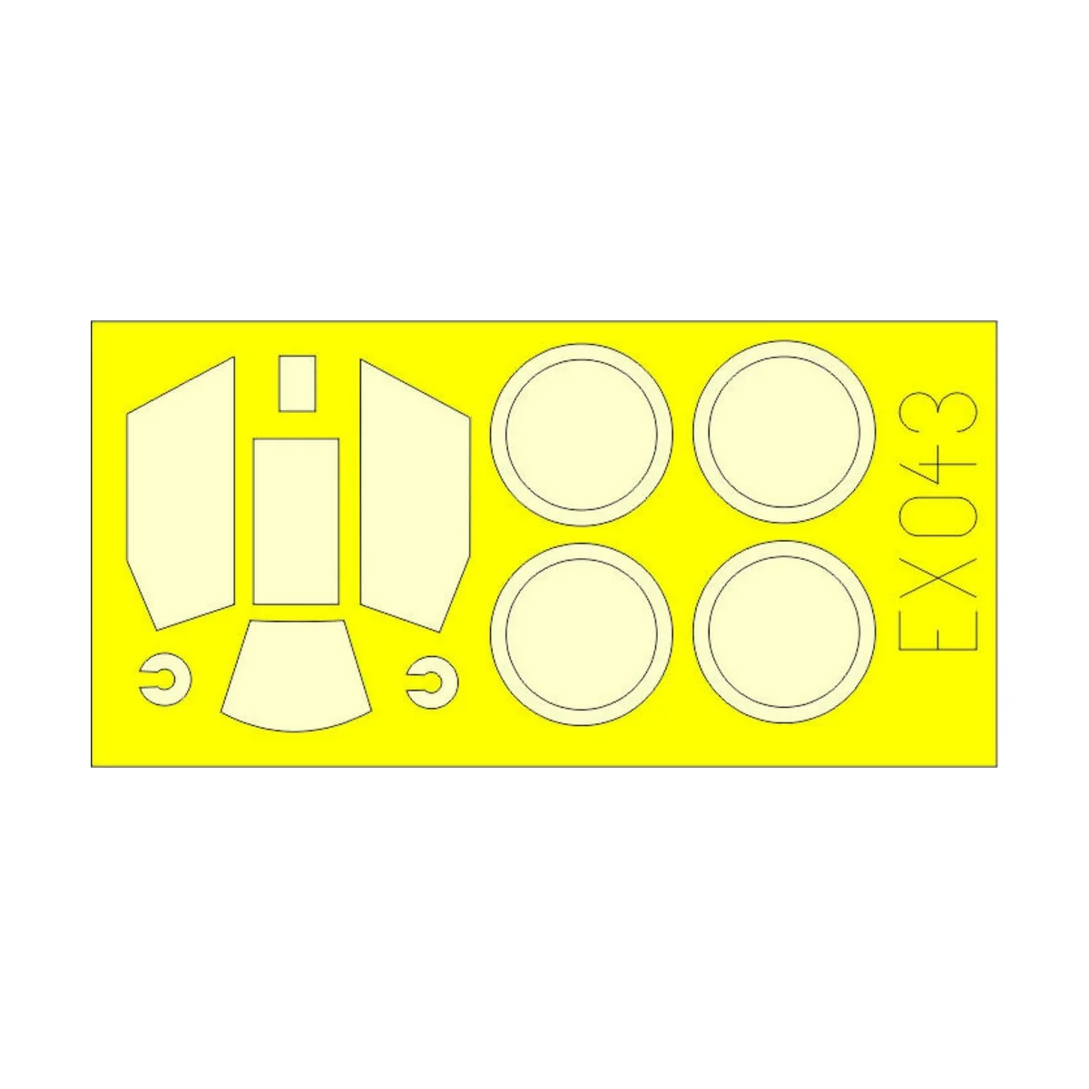Hs 129B for HASEGAWA/HOBBY 2000, 1/48 - Eduard Accessories BIG49322