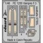 Vampire F.3, 1/48 - Eduard Accessories BIG49328