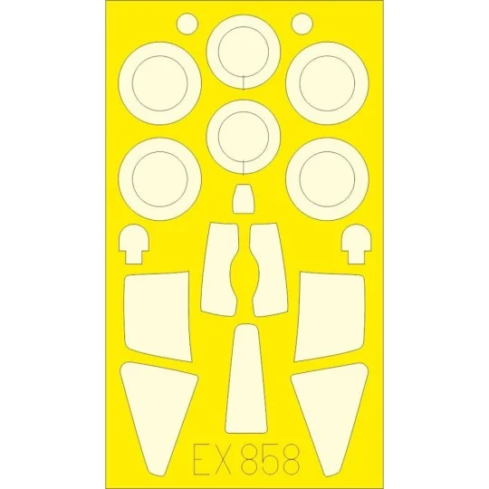 Su-25, 1/48 - Eduard Accessories BIG49337