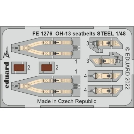 OH-13, 1/48 - Eduard Accessories BIG49336