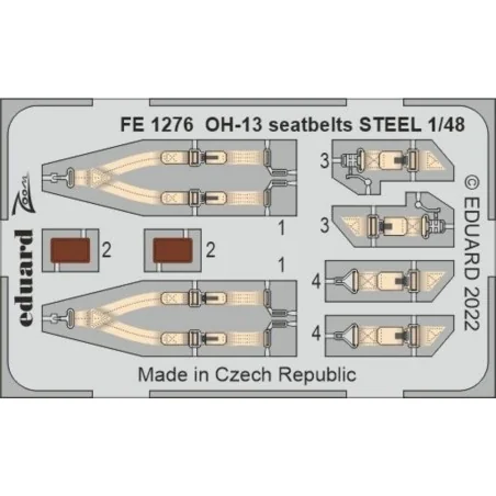 OH-13, 1/48 - Eduard Accessories BIG49336