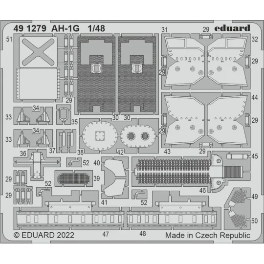 AH-1G, 1/48 - Eduard Accessories BIG49338