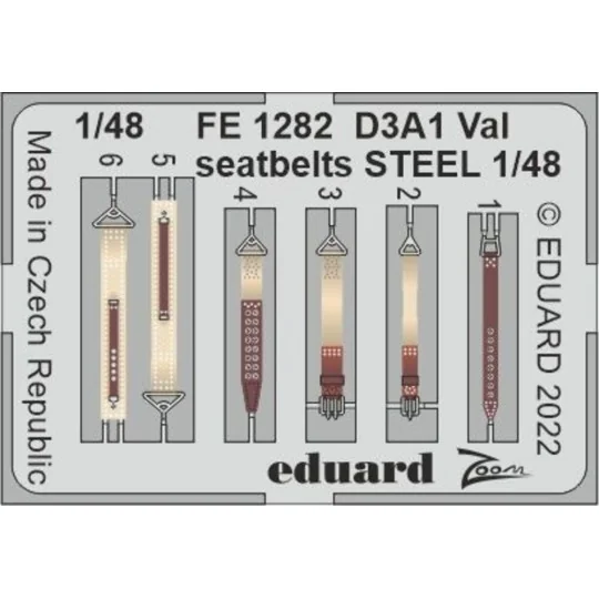 D3A Val, 1/48 - Eduard Accessories BIG49339