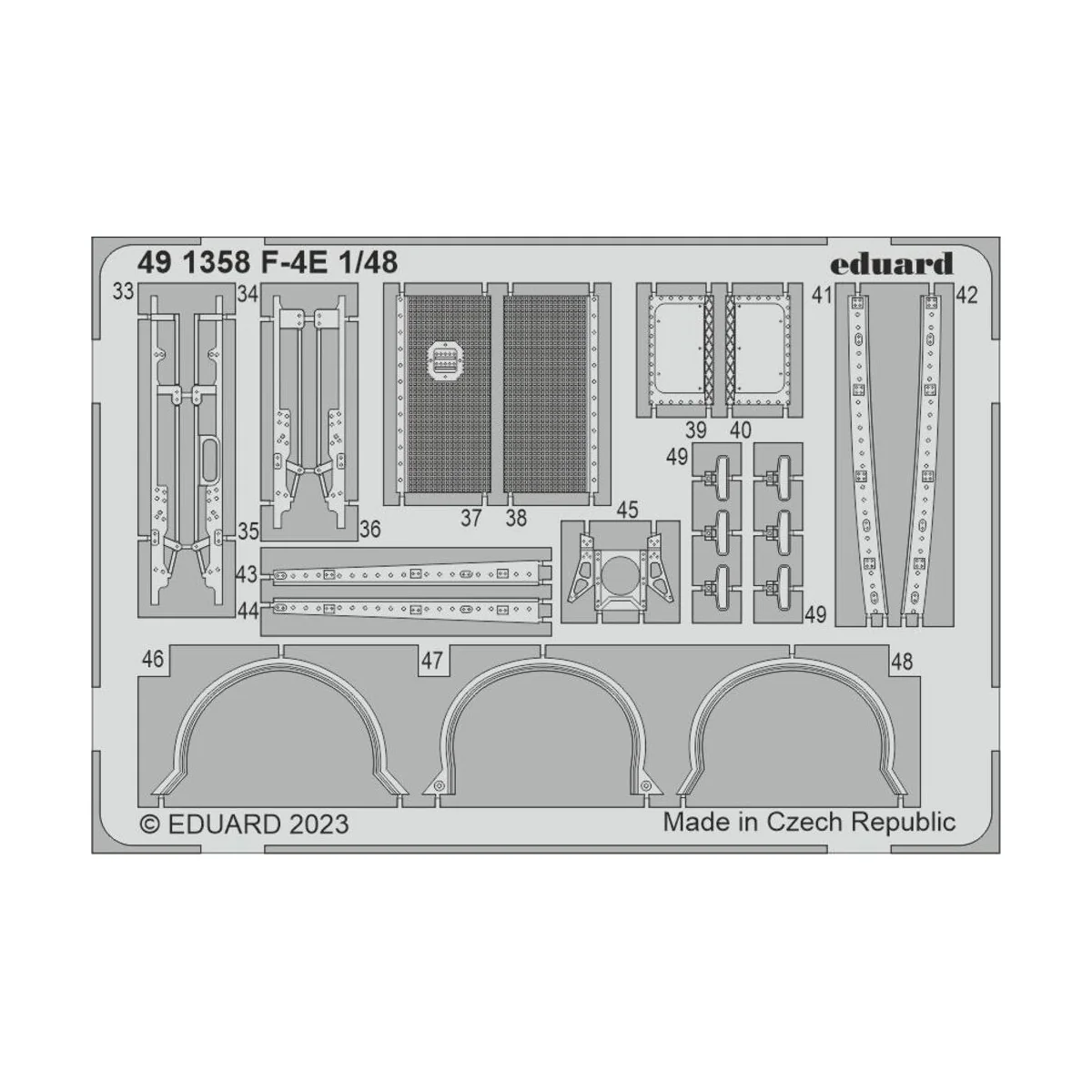 F-4E 1/48 MENG, 1/48 - Eduard Accessories BIG49382