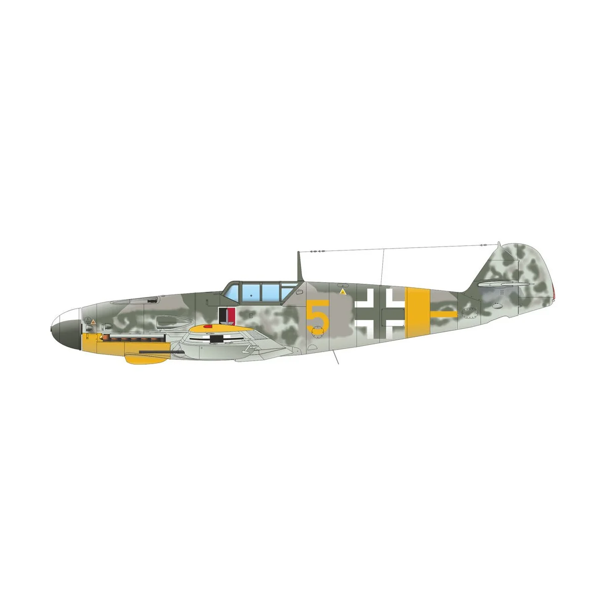 Bf 109G-2, Profipack - Eduard Plastic Kits 82165