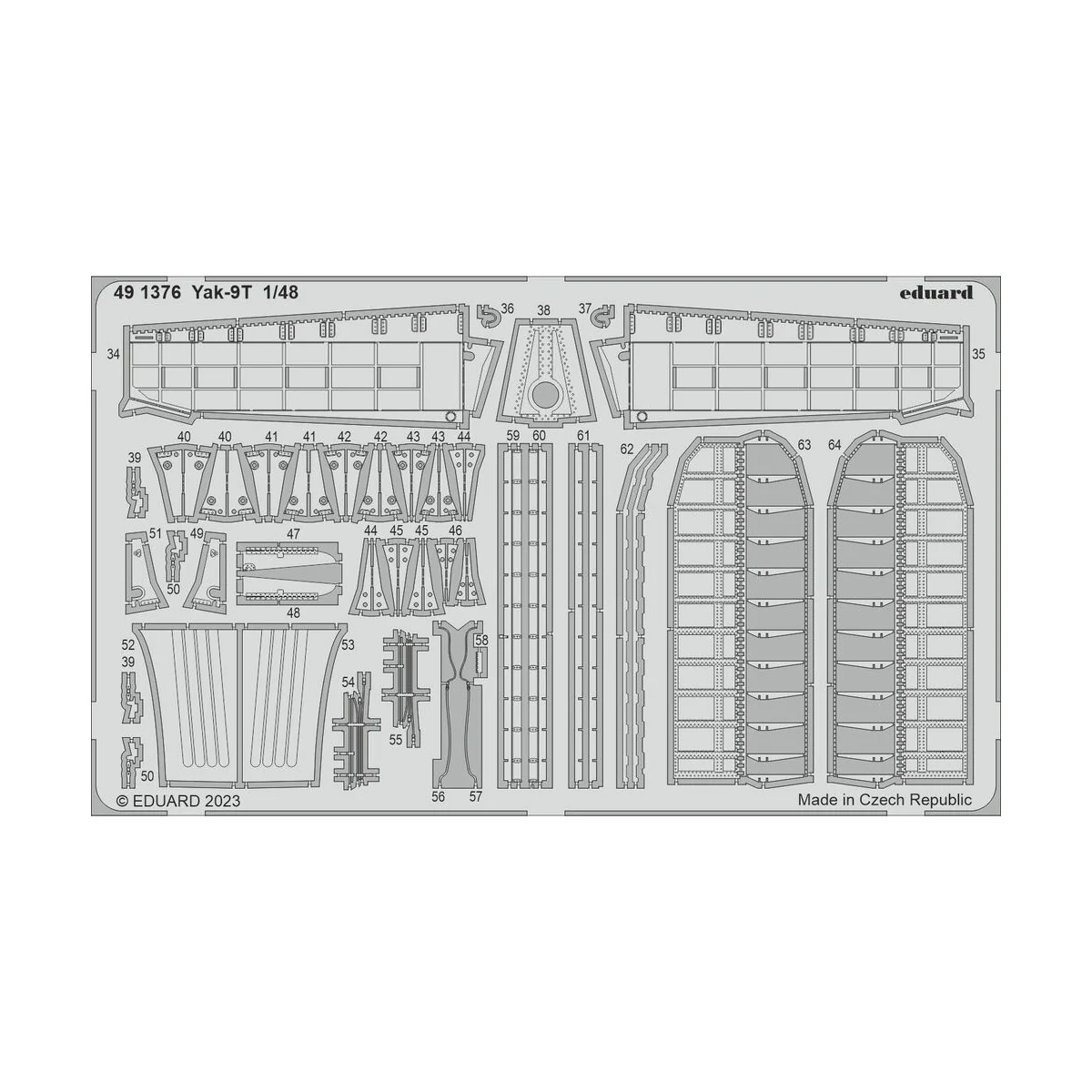 Yak-9T, 1/48 - Eduard Accessories BIG49388