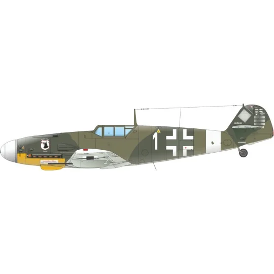 Bf 109G-2, Profipack - Eduard Plastic Kits 82165