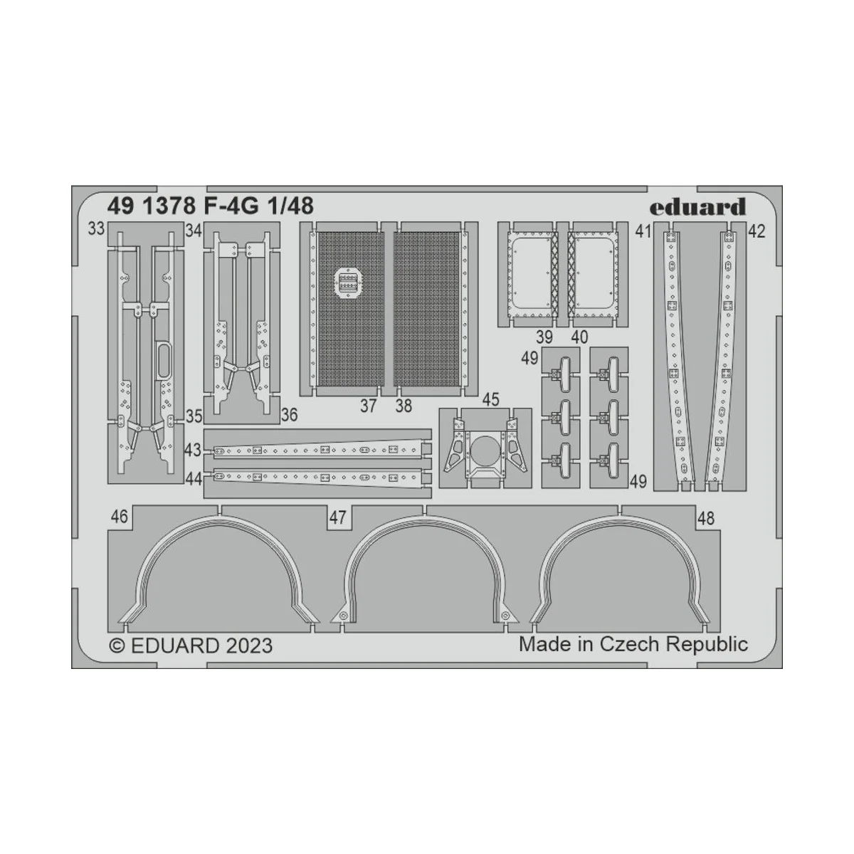 F-4G, 1/48 - Eduard Accessories BIG49389
