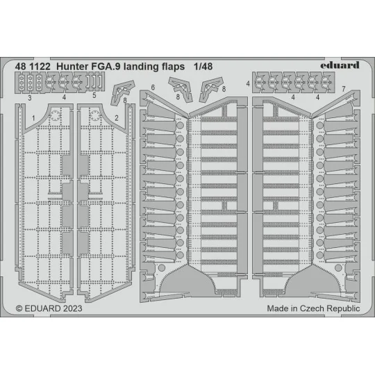 Hunter FGA.9, 1/48 - Eduard Accessories BIG49391