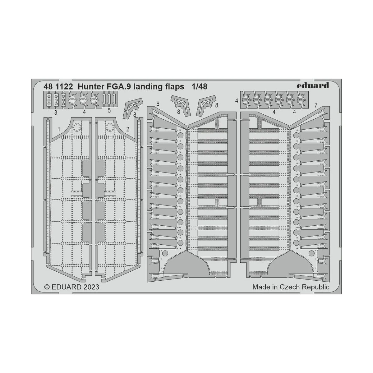 Hunter FGA.9, 1/48 - Eduard Accessories BIG49391