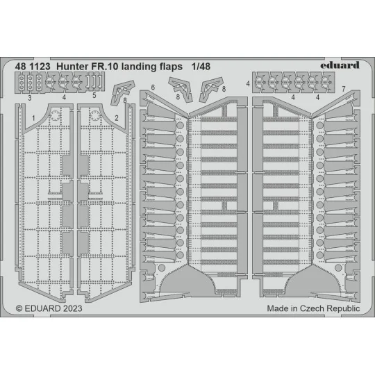 Hunter FR.10, 1/48 - Eduard Accessories BIG49392