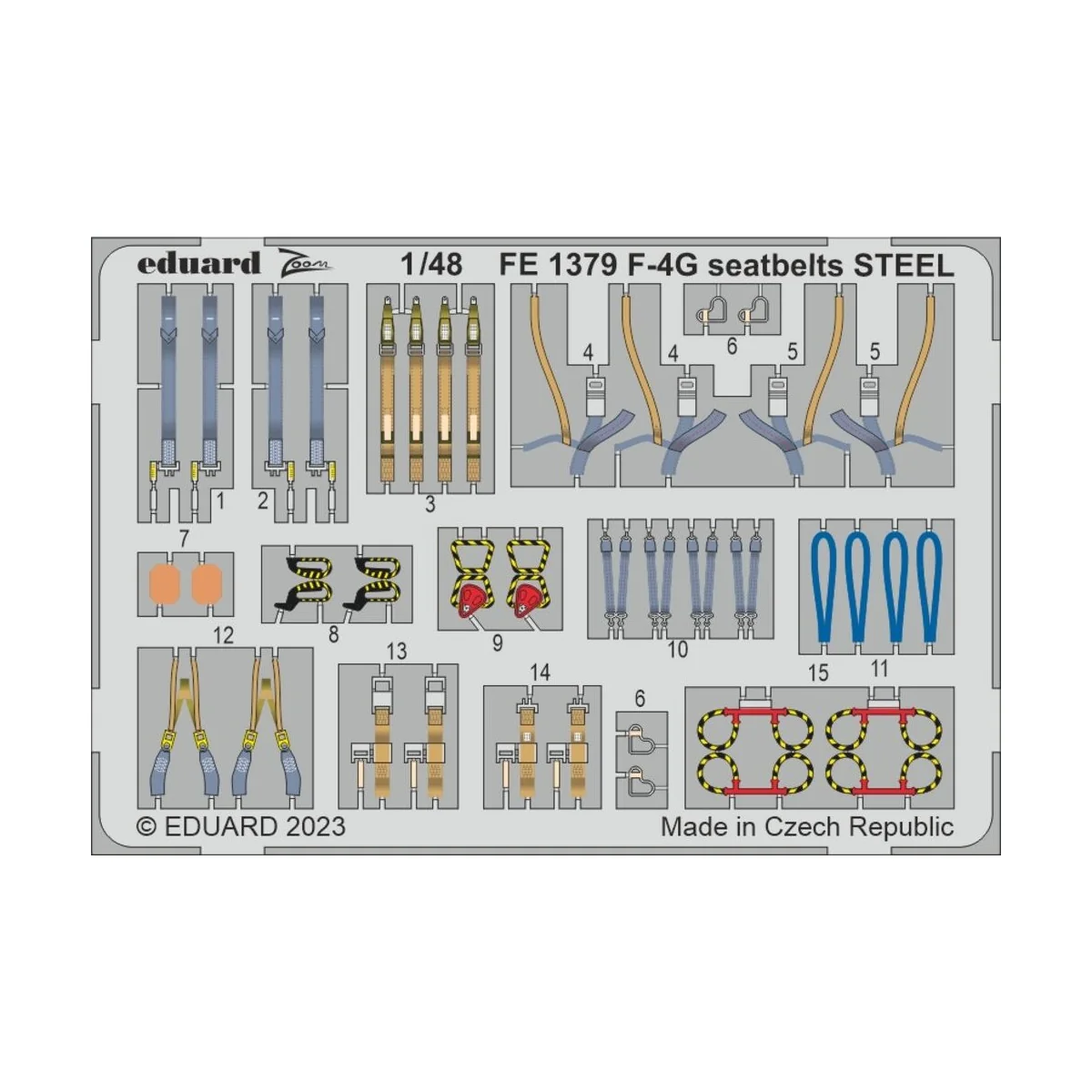 F-4G, 1/48 - Eduard Accessories BIG49389