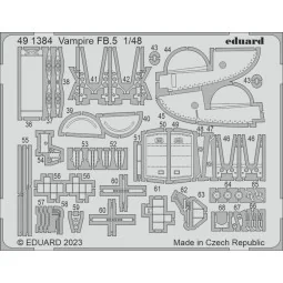 Vampire FB.5, 1/48 - Eduard Accessories BIG49394 2