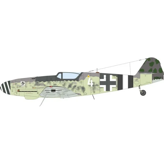 Bf 109K-4 EDUARD-PROFIPACK - Eduard Plastic Kits 82166