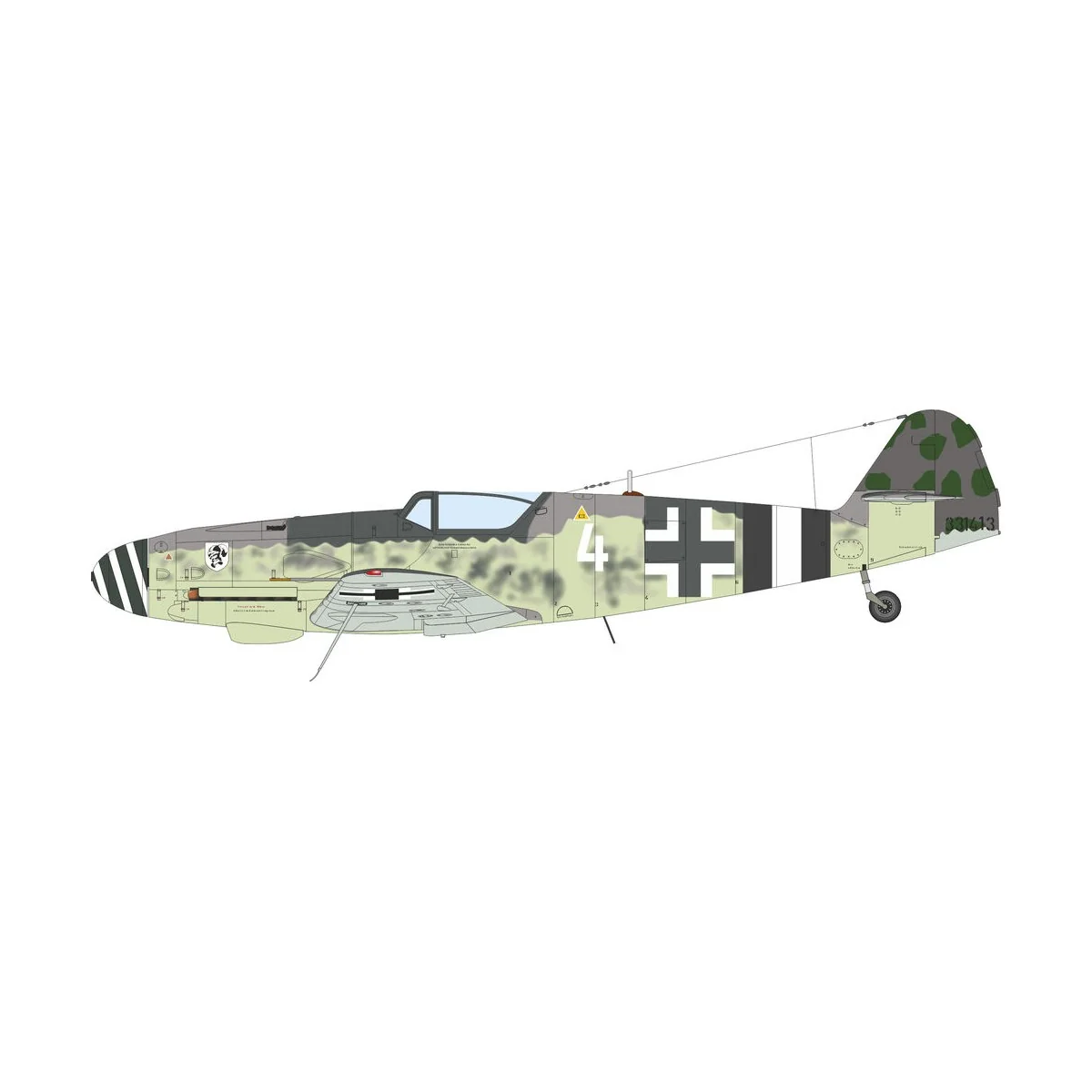 Bf 109K-4 EDUARD-PROFIPACK, 1/48 - Eduard Plastic Kits 82166