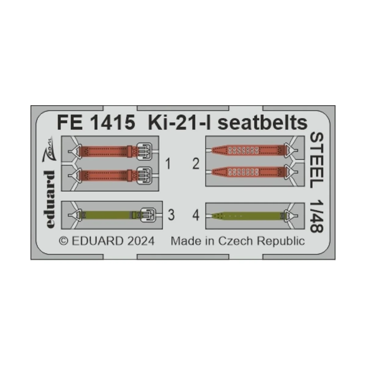 Ki-21-I ICM, 1/48 - Eduard Accessories BIG49403