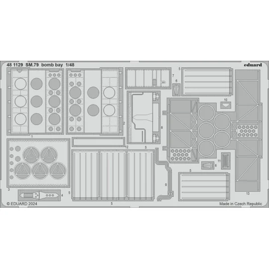 SM.79 EDU, 1/48 - Eduard Accessories BIG49405