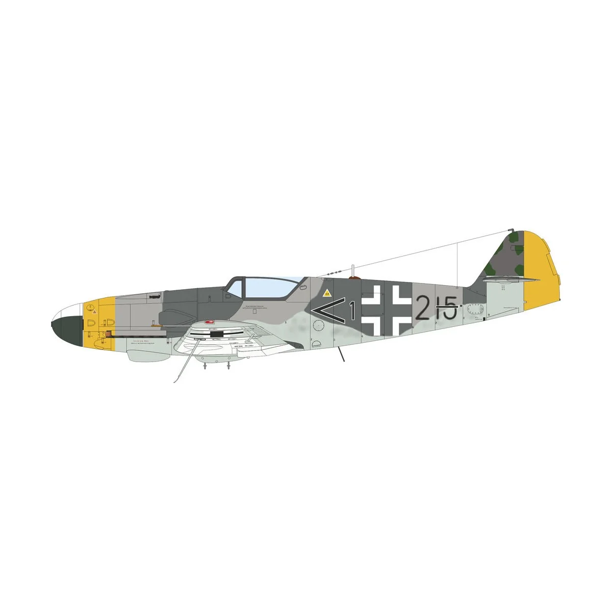 Bf 109K-4 EDUARD-PROFIPACK, 1/48 - Eduard Plastic Kits 82166